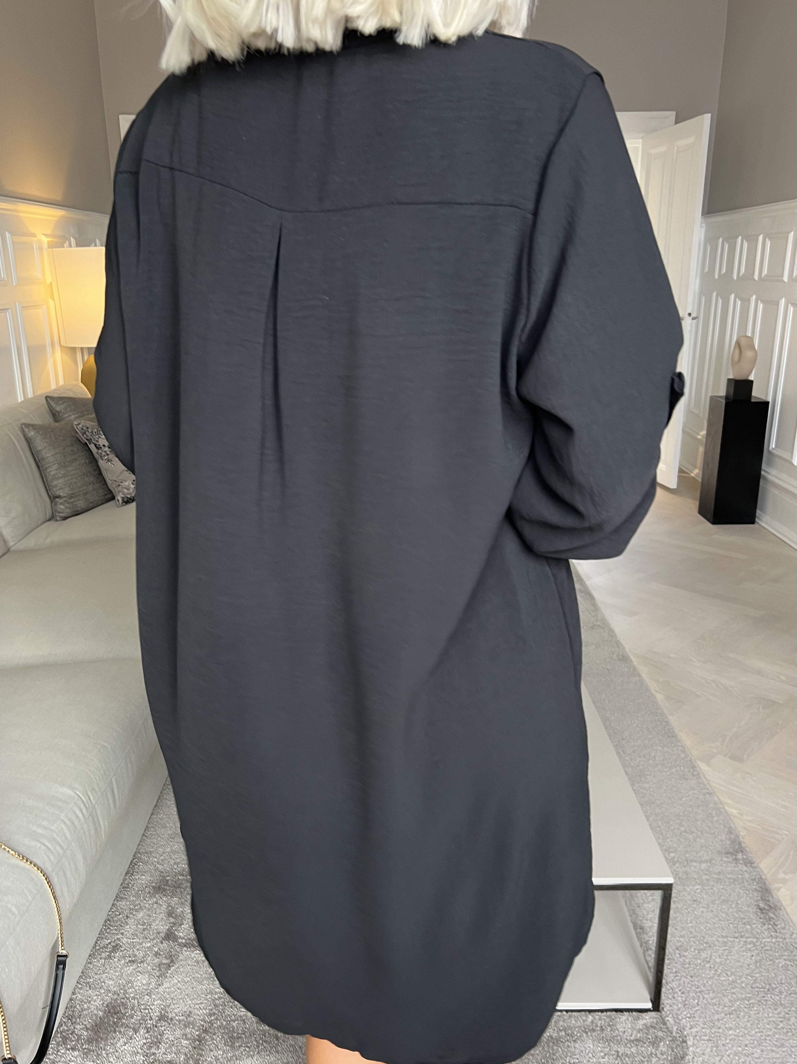 Vanesa Dress - Let og luftig kjole i plain farver